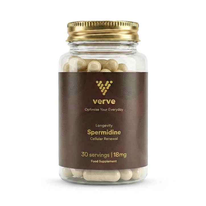 Verve Spermidine 18mg - Longevity & Cellular Renewal - 30 Servings