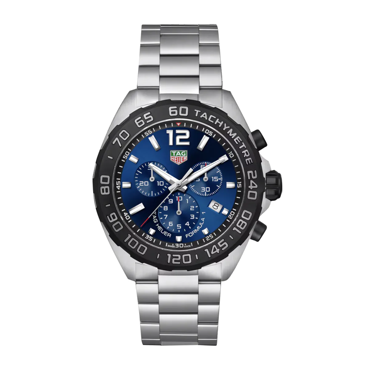 TAG Heuer Formula 1 Quartz Chronograph 200M 43mm Mens Watch Blue