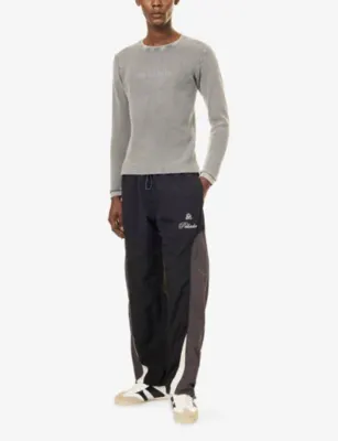 PELLADOR Waffle Crew-Neck Knitted Jumper detail 2