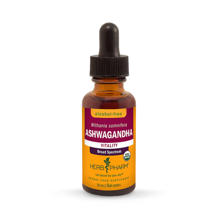 Herb Pharm Ashwagandha, Alcohol-Free 30ml Organic
