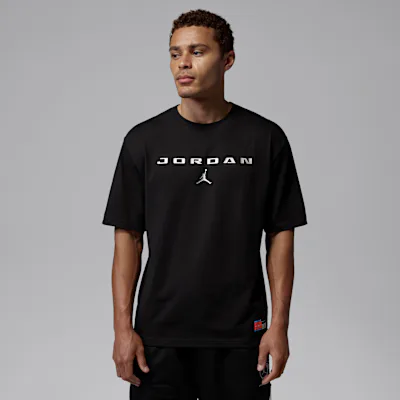 Jordan Brooklyn Men's Graphic T-Shirt - Black