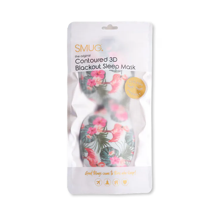 Smug Contoured Sleep Mask Flamingo, additional product view 2