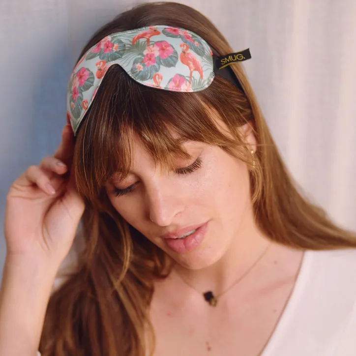 Smug Contoured Sleep Mask Flamingo, additional product view 3