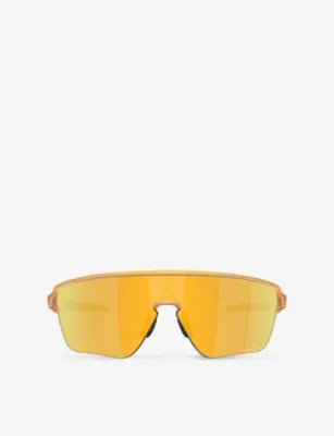 OAKLEY OO9415 Corridor Shield-Frame Acetate Sunglasses