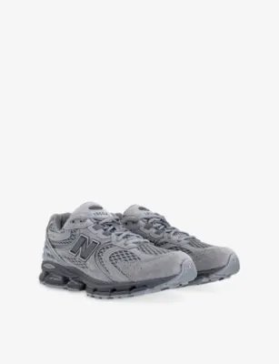 NEW BALANCE 1954 Suede and Mesh Trainers - 12 in SLATE GREY CASTLEROCK, additional product view 3
