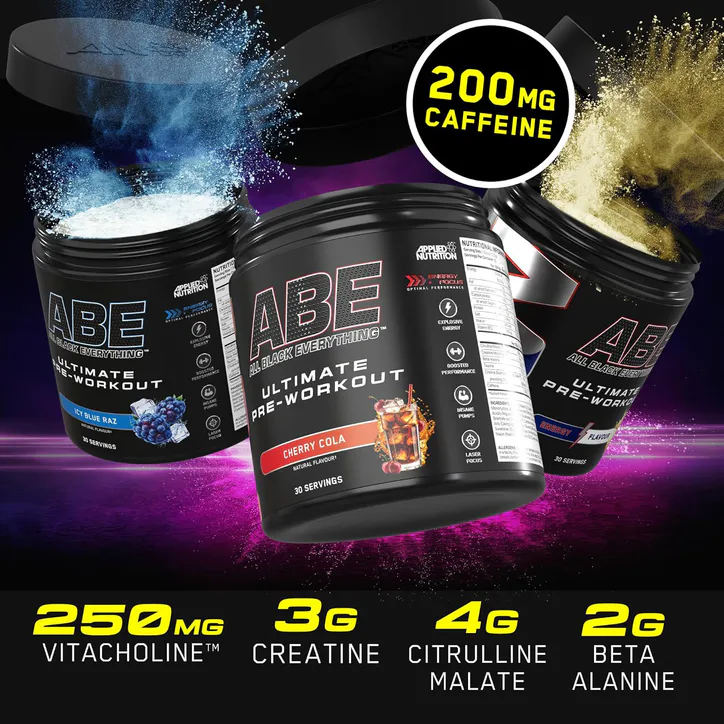 Applied Nutrition ABE Ultimate Pre Workout Cherry Cola 375g detail 3