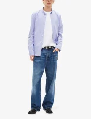 THE KOOPLES Striped Long-Sleeved Cotton Shirt detail 2