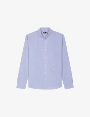 THE KOOPLES Striped Long-Sleeved Cotton Shirt