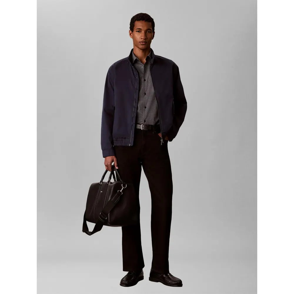 Calvin Klein Mens Raised Duffle Holdall detail 2