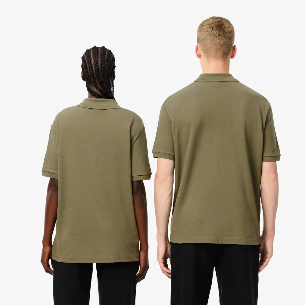 Lacoste Loose Fit L.12.12 Piqu¿ Badge Polo Shirt detail 2