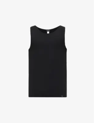 HANRO Fitted stretch-jersey vest top