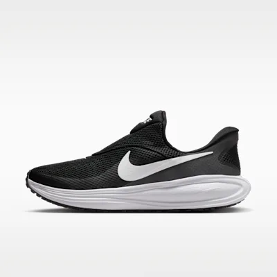 Nike Revolution 8 EasyOn Men's Road Running Shoes - Black/Anthracite/Wolf Grey/White