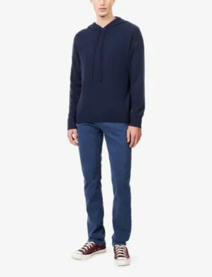 7 FOR ALL MANKIND Regular-Fit Knitted Cashmere Hoody detail 2