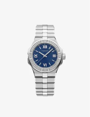 CHOPARD 298617-3002 Alpine Eagle stainless-steel and 0.57ct diamond automatic watch