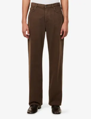 THE ROW Siouxie Straight-Leg Denim Jeans detail 3