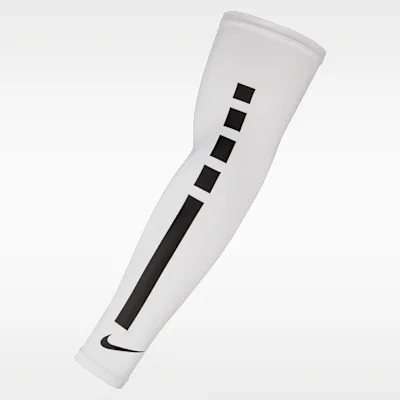 Nike Pro Elite 2.0 Sleeve - White/Black/Black in White/Black/Black – Nike men's and unisex