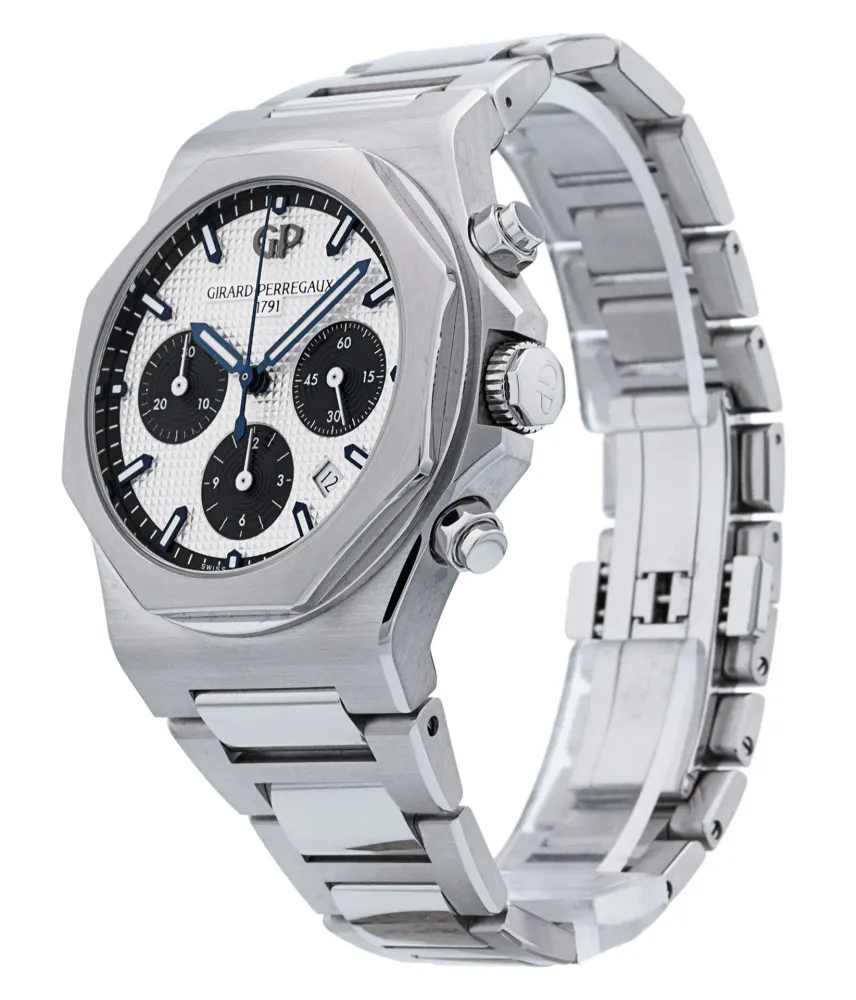Girard Perregaux Laureato 81020-11-131-11A — 2021 — Very good in Silver Baton, additional product view 2