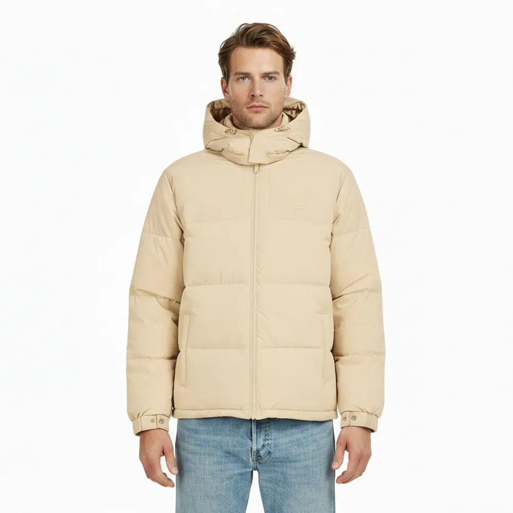 Levis Men's Rockridge Short Safari Medium Puffer Jacket detail 3