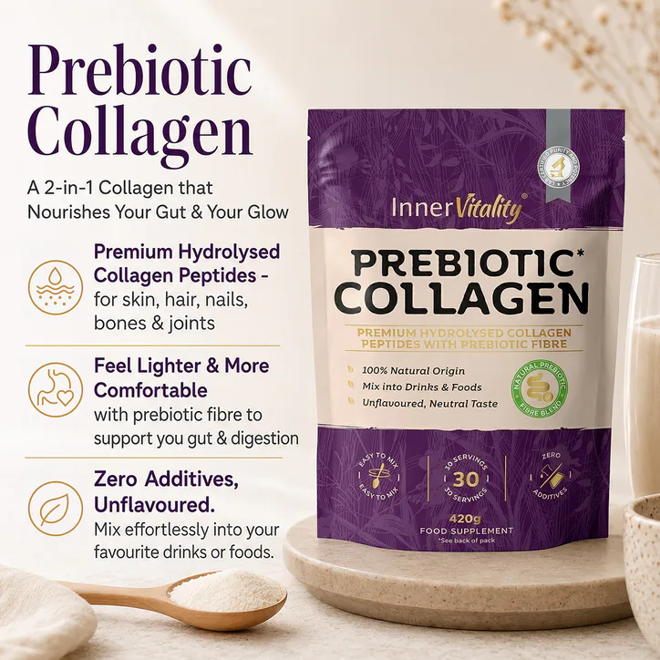 INNER VITALITY Prebiotic Collagen Powder detail 3