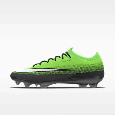 Nike Mercurial Vapor 17 Elite By You Custom Firm-Ground Low-Top Football Boots - Green Strike/Black
