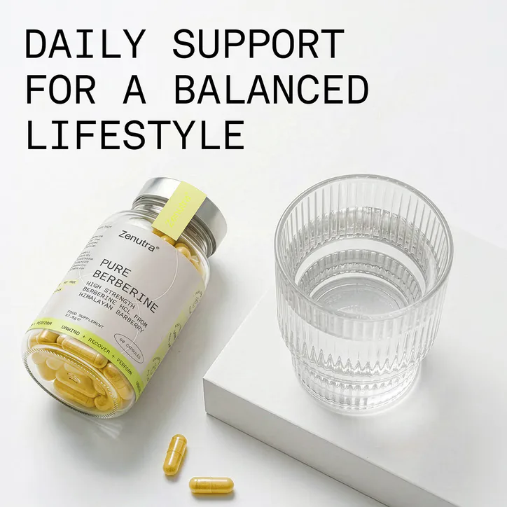 Zenutra Pure Berberine - 60 capsules, additional product view 3