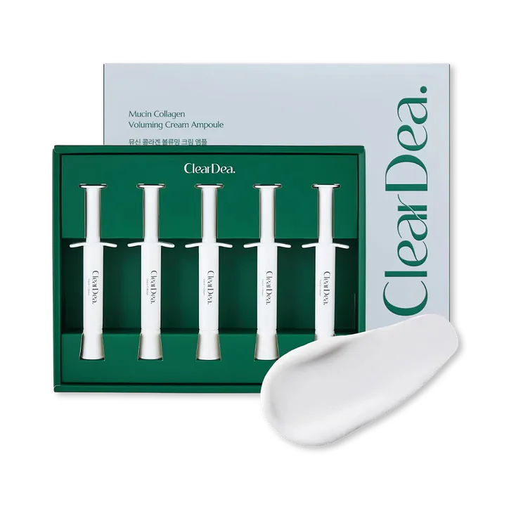 CLEAR DEA ClearDea Mucin Collagen Voluming Cream Ampoule 4ml x 5 pcs detail 2