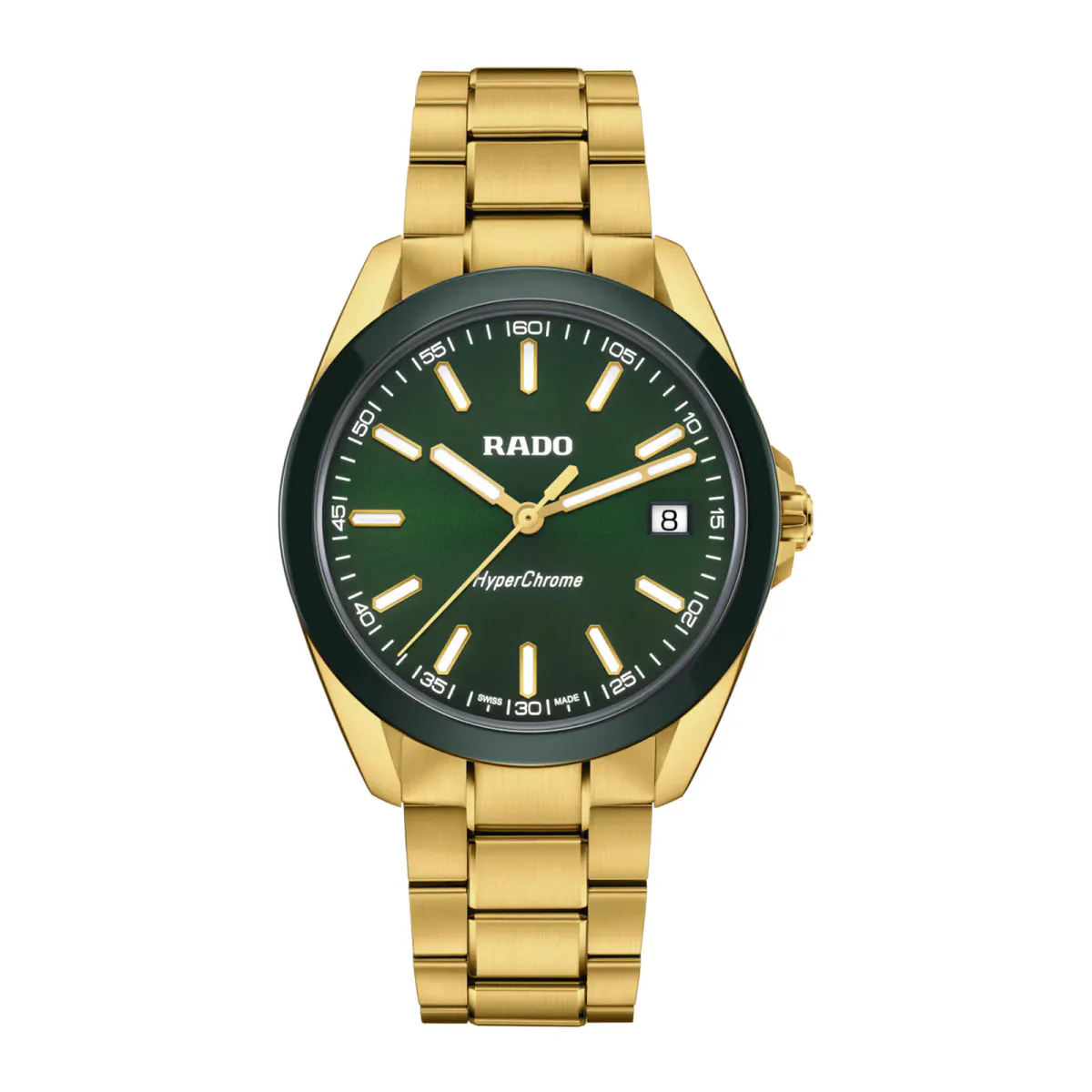 Rado HyperChrome 41.5mm Mens Watch Green