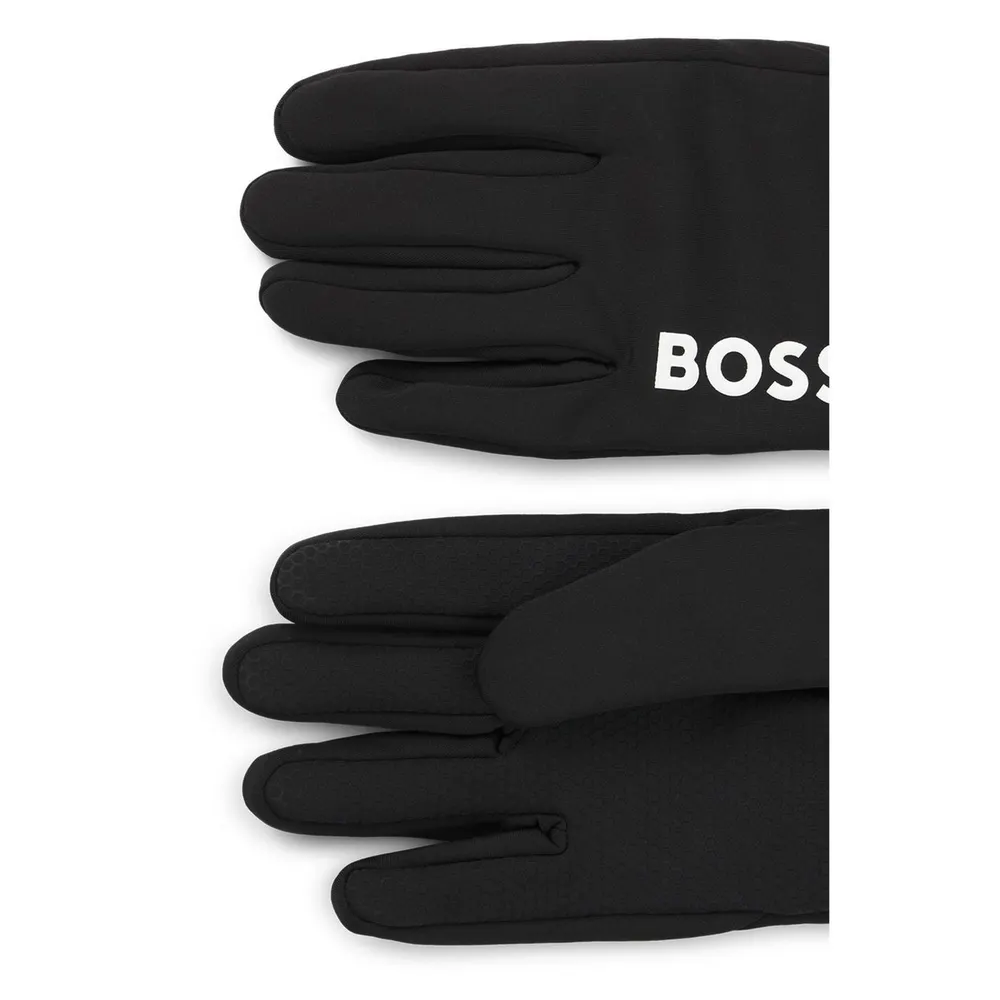 Boss Men's Running Gloves, Fleece Material detail 3