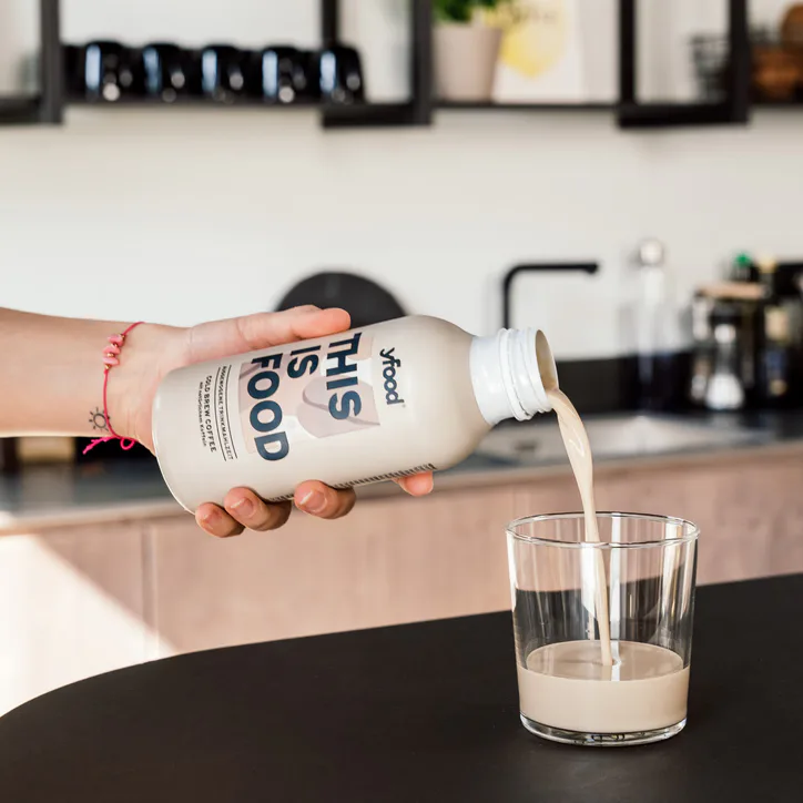 Yfood Ready to Drink Complete Meal Cold Brew Coffee Drink 500ml, additional product view 3
