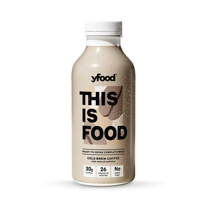 Yfood Ready to Drink Complete Meal Cold Brew Coffee Drink 500ml