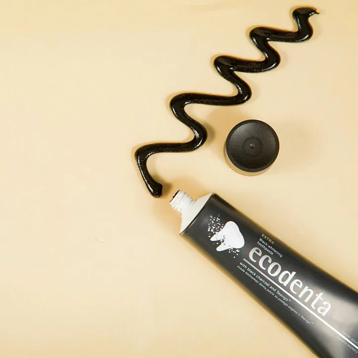 Ecodenta Black Whitening Toothpaste with Black Charcoal 100ml detail 3