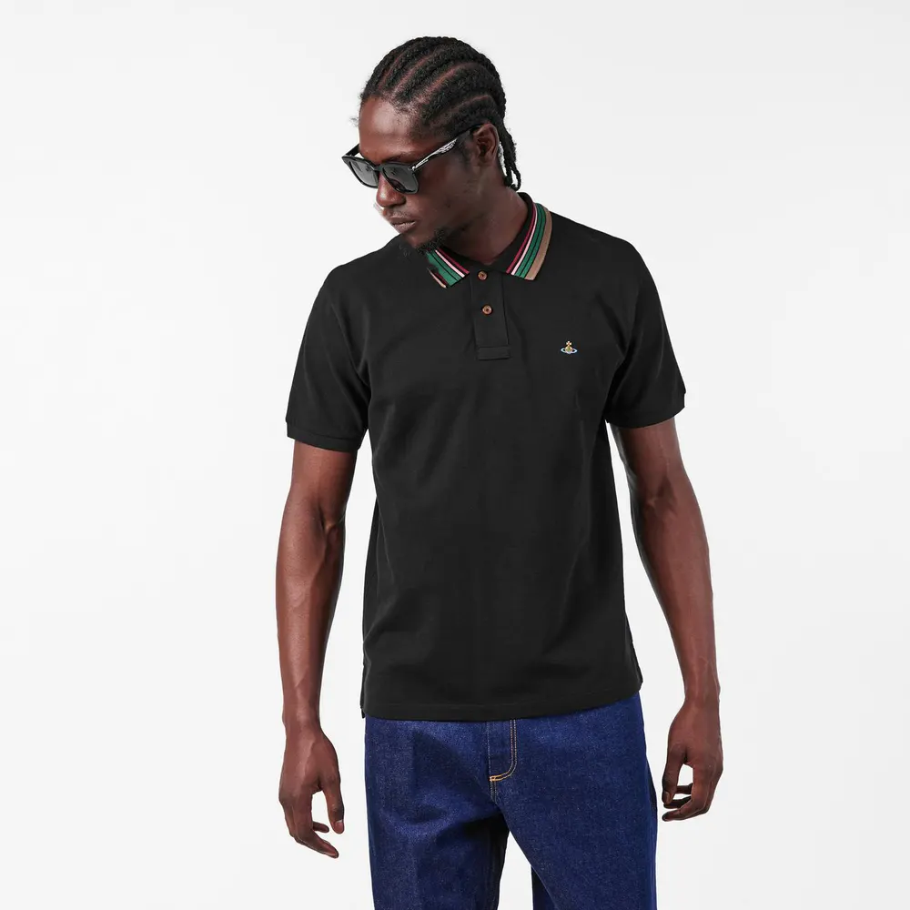Vivienne Westwood Men's Short Sleeve Polo Shirt detail 3
