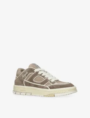 AXEL ARIGATO Area Suede and Mesh Trainers - EUR 45 / 11 UK MEN in TAUPE COMB, additional product view 3