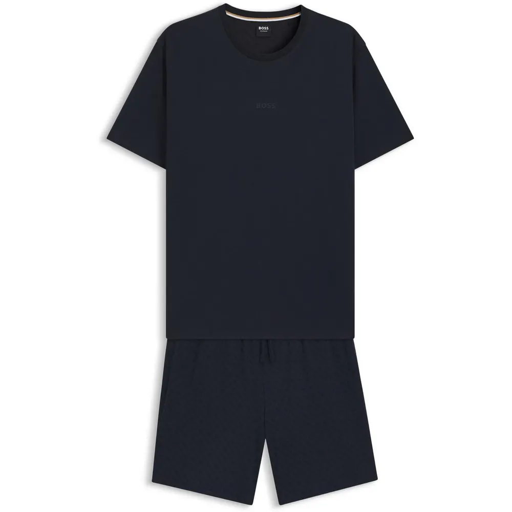 Boss Mens BOSS Bodywear Relax Short Set detail 2
