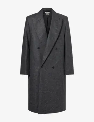 JW ANDERSON Peak-Lapel Double-Breasted Wool Coat