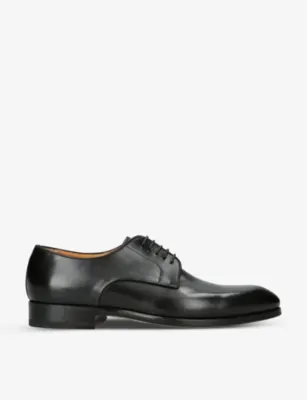 MAGNANNI Contemporary leather Derby shoes - EUR 44 / 10 UK MEN in BLACK – Mens | Smart shoes | Derby shoes