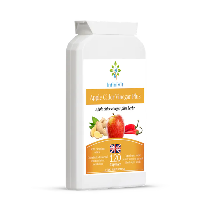 InfiniVit Apple Cider Vinegar Plus 120 Capsules, additional product view 3