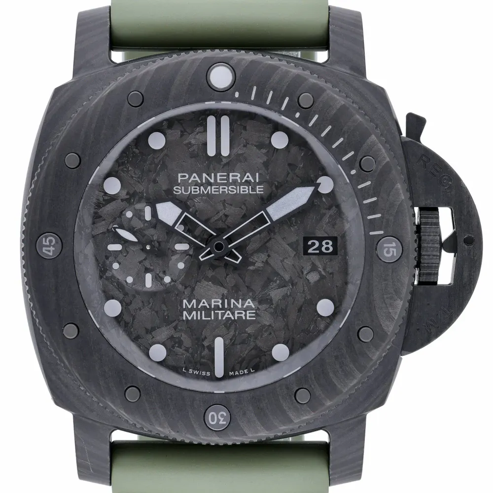 Panerai Submersible Marina Militare PAM02979 — 2022 — Excellent in Black – Pre-owned watches