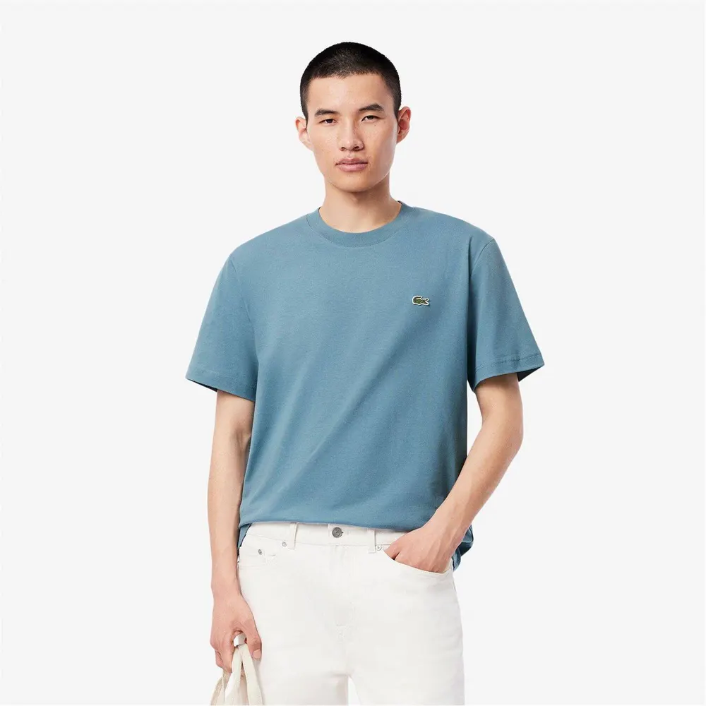 Lacoste Men's Regular Fit Small Logo T-Shirt detail 2