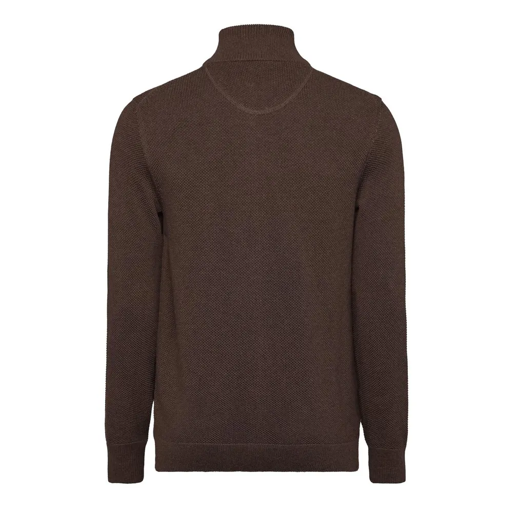 Gant Men's Cotton Pique Zip Cardigan
