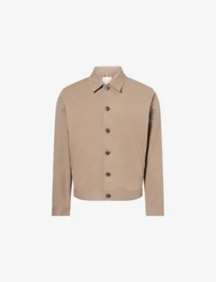 RAITH Classic-Collar Riccardo Cotton-Blend Jacket