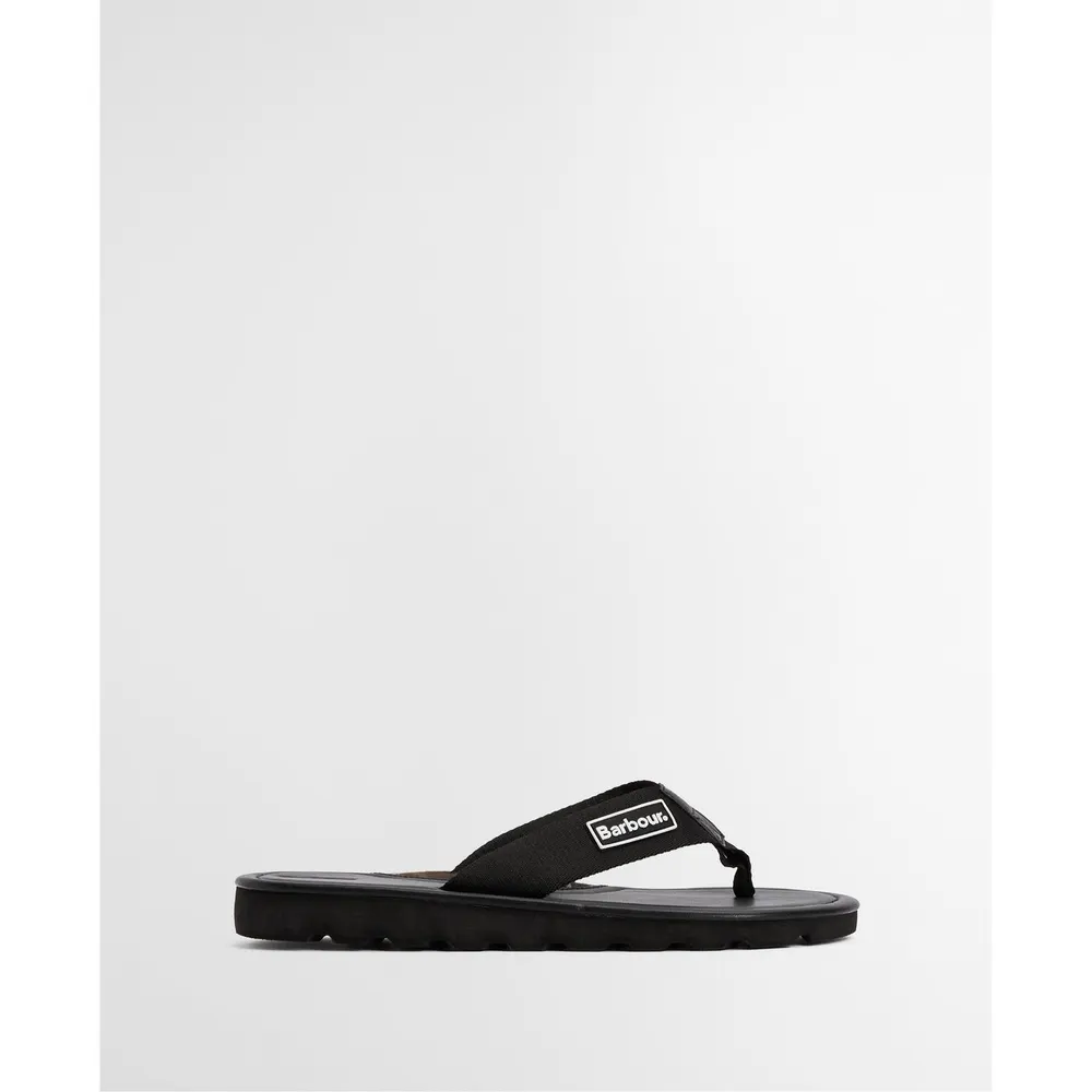 Barbour Mens Harker Sandals in BK11 Black – Footwear