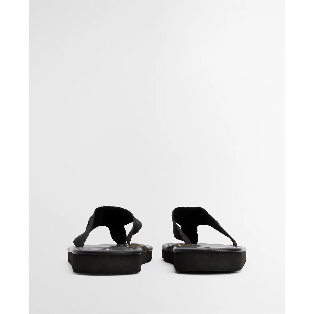 Barbour Mens Harker Sandals in BK11 Black, additional product view 3
