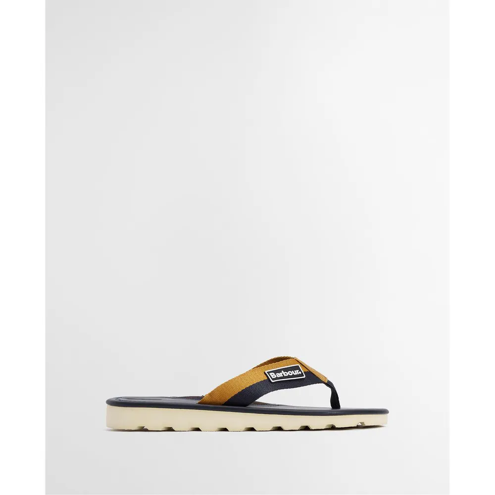 Barbour Mens Harker Sandals in Navy/Ochre – Footwear