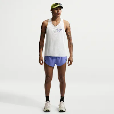 Nike AeroSwift Men's Dri-FIT ADV 5cm (approx.) Brief-Lined Running Shorts - Sapphire/Black