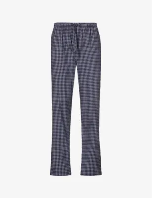 DEREK ROSE Braemar cotton-flannel pyjama bottoms