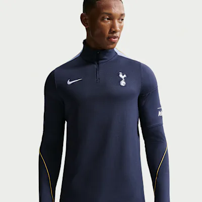 Nike Tottenham Hotspur Strike Men's Nike Dri-FIT Football Knit Drill Top - Obsidian/Light Blue/White