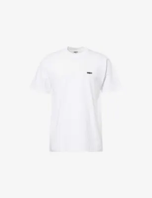OBEY Heat Map Graphic-Print Cotton T-Shirt