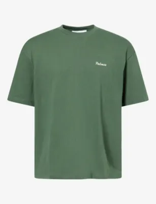 PALMES Logo-Print Relaxed-Fit Cotton T-Shirt