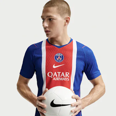 Nike Paris Saint-Germain 2026/27 Match Home Men's Nike Aero-FIT Football Authentic Shirt - Old Royal/White/University Red/White